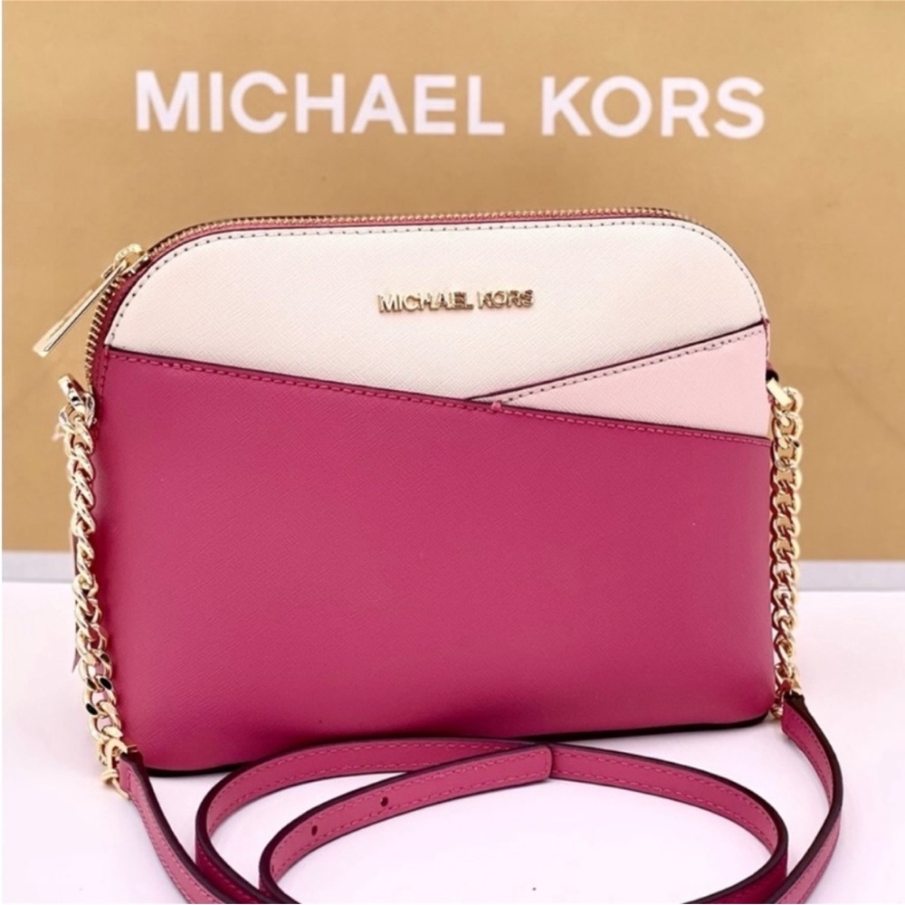 Michael Kors MD Dome Crossbody
Rosewood Multi